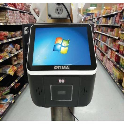 8" Price Checker with 1D Barcode Scanner